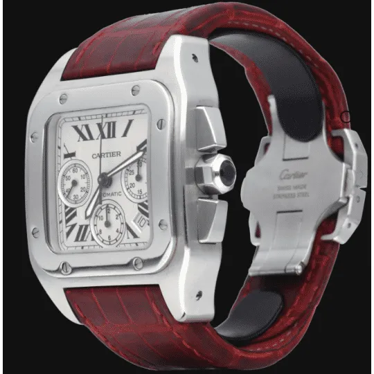Cartier Montre Santos 100 Xl Chronograph sold by 58 Facettes product image thumbnail 3