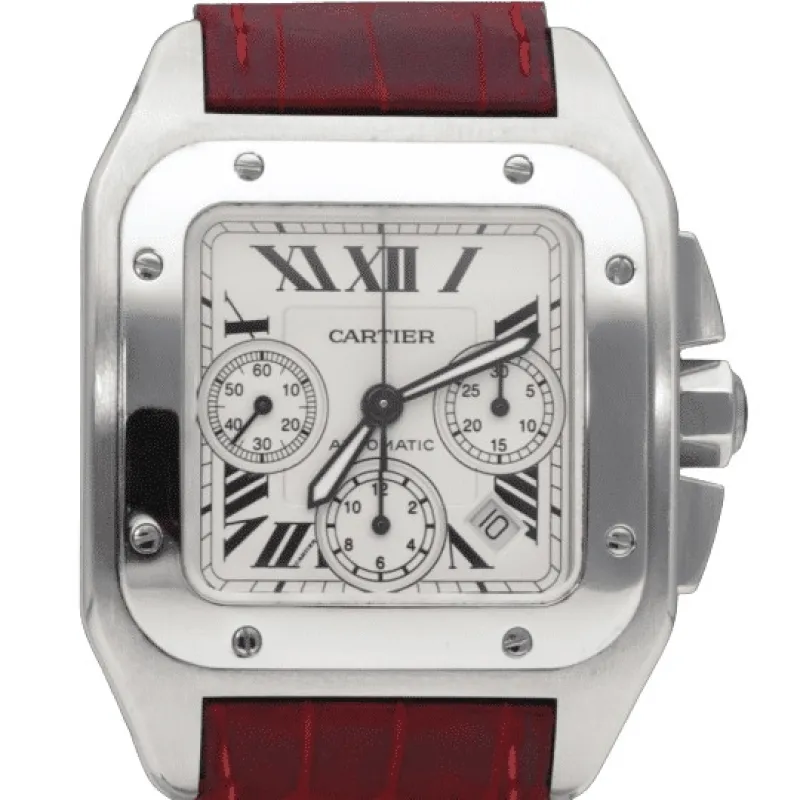 Cartier Montre Santos 100 Xl Chronograph sold by 58 Facettes