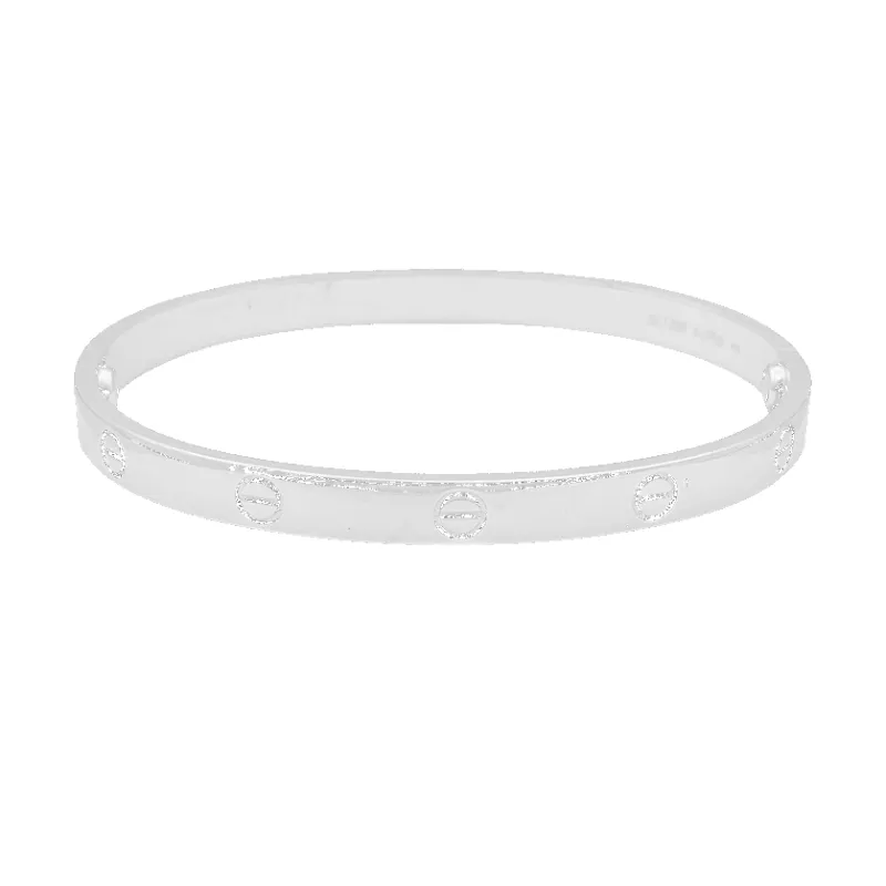 Bracelet Cartier "Love" or blanc. sold by 58 Facettes