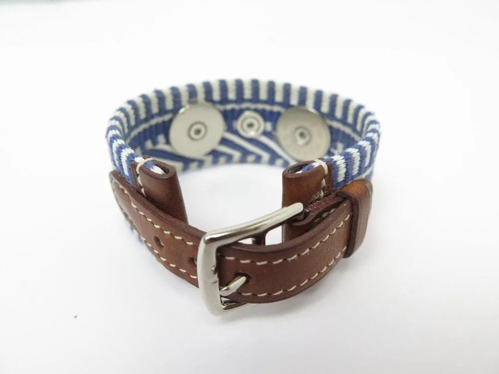 Bracelet HERMES rival caval collier de chien cuir toile barenia rare sold by 58 Facettes product image thumbnail 3