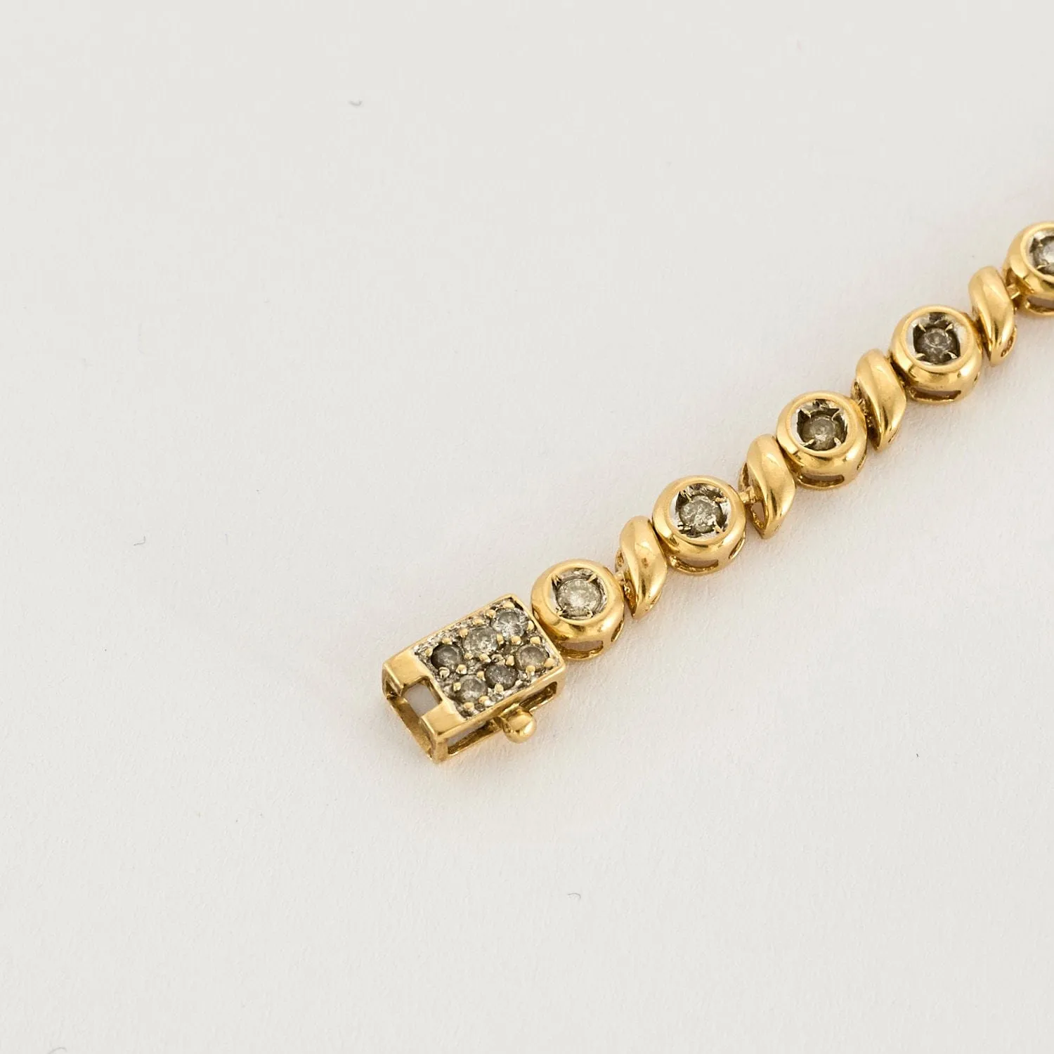 Bracelet or jaune diamants sold by 58 Facettes product image thumbnail 5