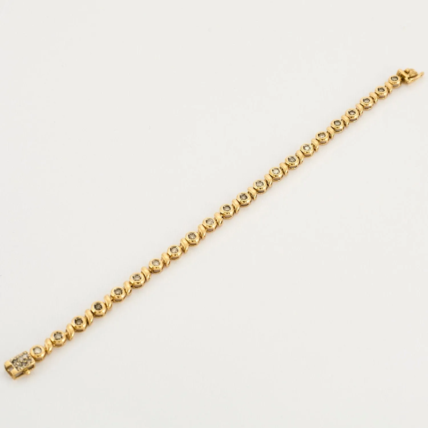 Bracelet or jaune diamants sold by 58 Facettes product image thumbnail 3