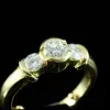 Bague trilogie diamants sold by 58 Facettes