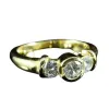 Bague trilogie diamants sold by 58 Facettes