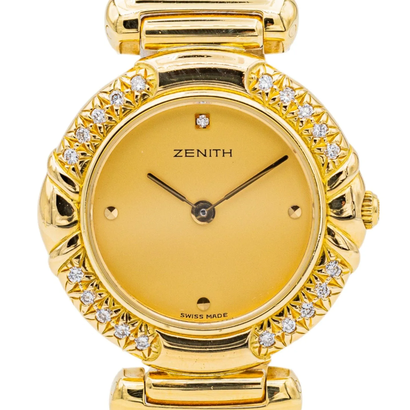 Zenith Montre Or jaune Diamant sold by 58 Facettes product image thumbnail 5