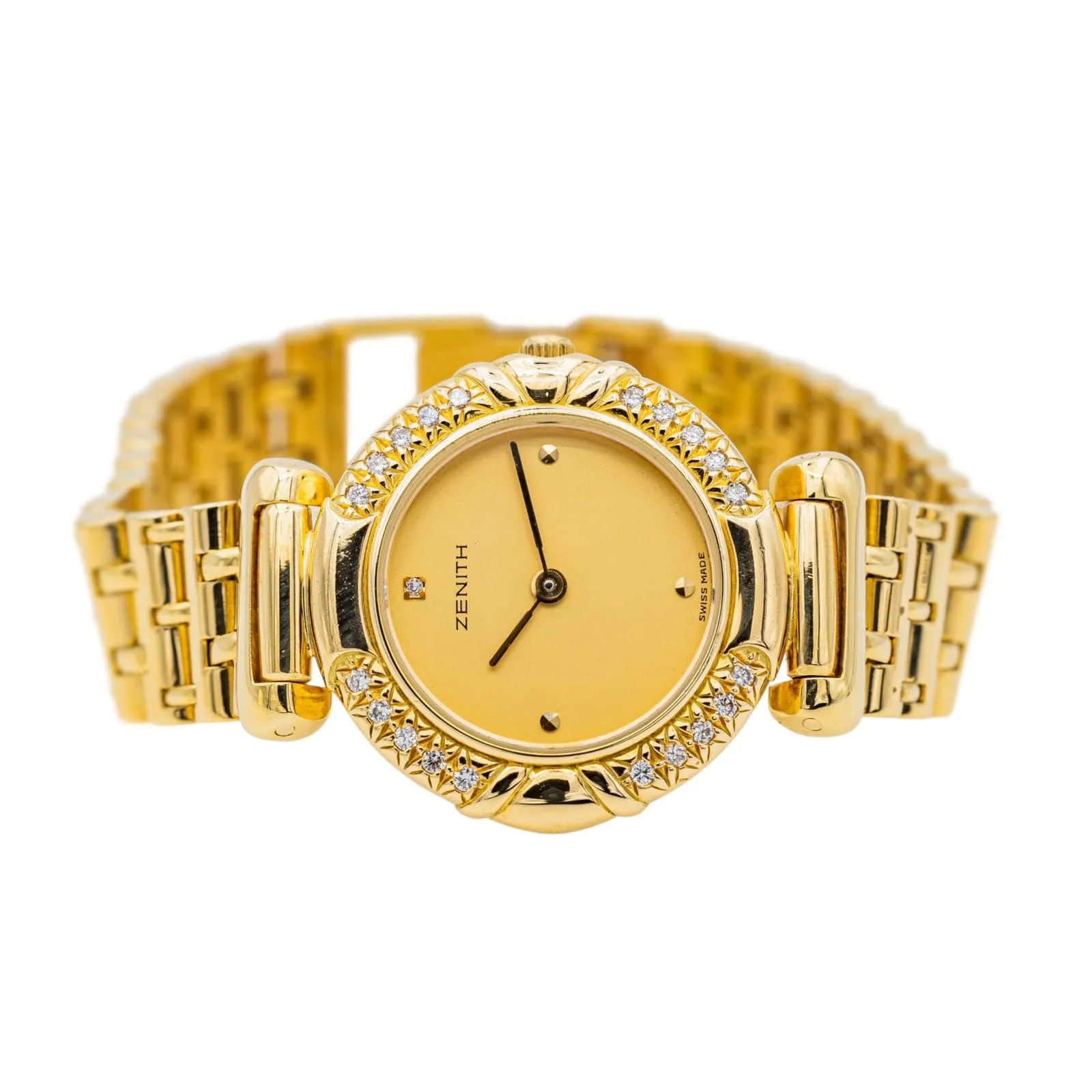Zenith Montre Or jaune Diamant sold by 58 Facettes product image thumbnail 4