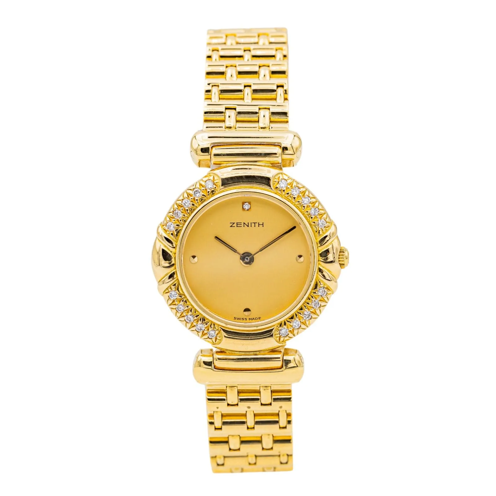 Zenith Montre Or jaune Diamant sold by 58 Facettes