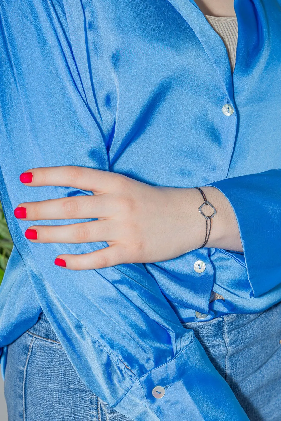 Bracelet Dinh Van Impression Or blanc sold by 58 Facettes product image thumbnail 2