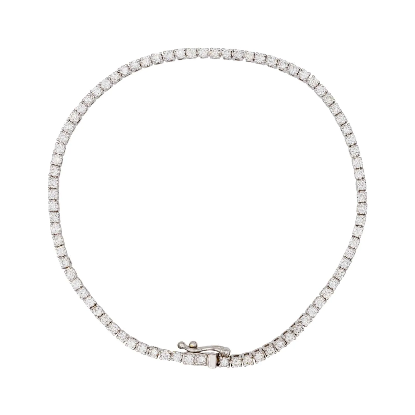 Bracelet Ligne Or blanc Diamant sold by 58 Facettes