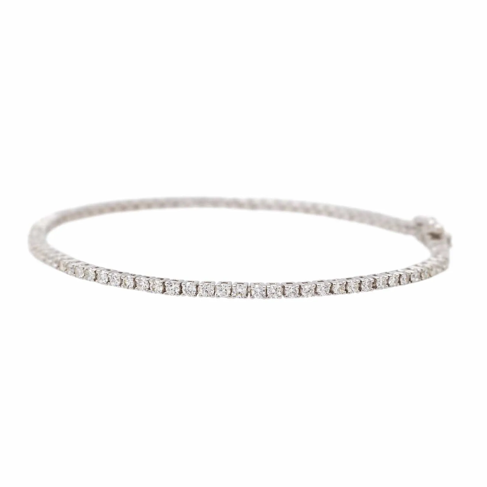 Bracelet Ligne Or blanc Diamant sold by 58 Facettes product image thumbnail 5
