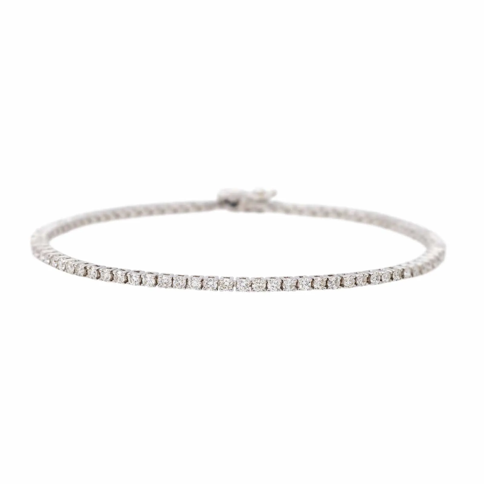 Bracelet Ligne Or blanc Diamant sold by 58 Facettes product image thumbnail 3