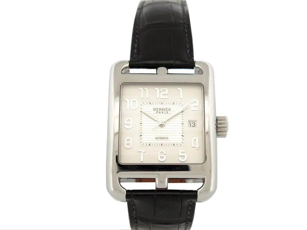 montre HERMES cape cod tgm cd5.810 automatiques en acier palladie sold by 58 Facettes