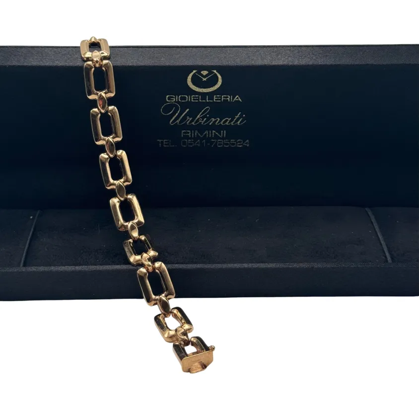 Bracelet vintage en or jaune 18 carats sold by 58 Facettes