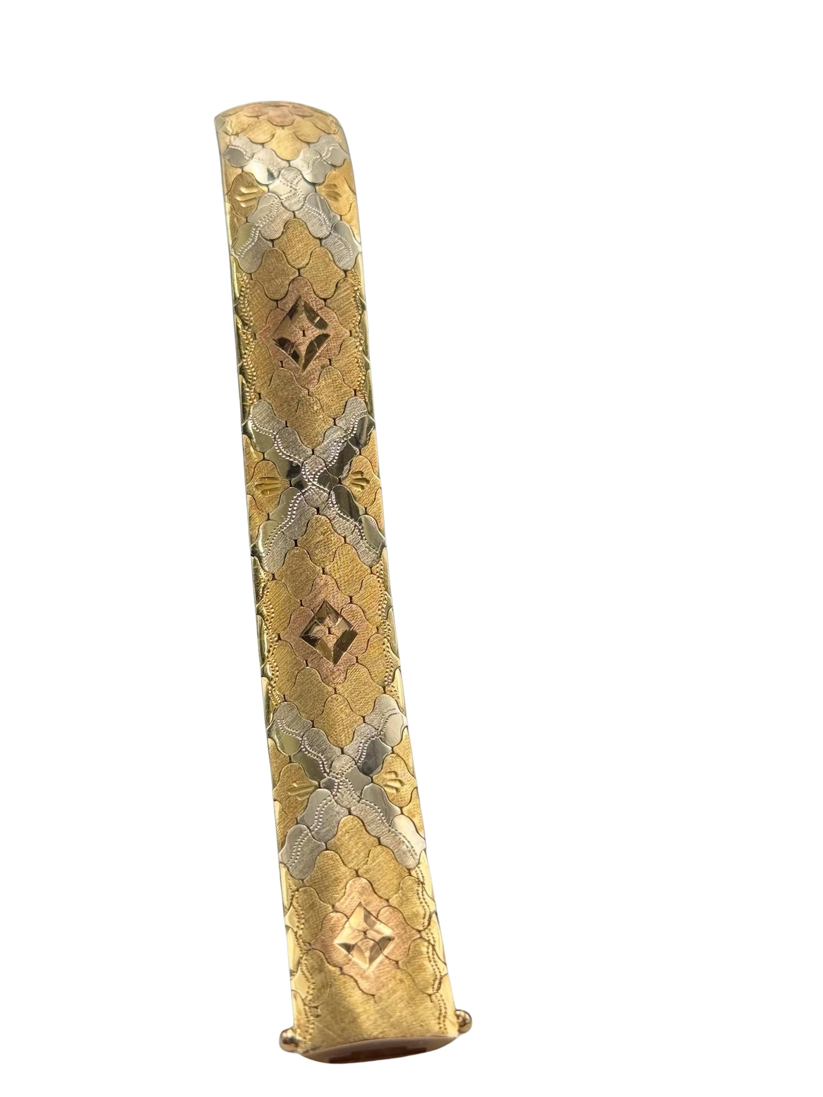 Bracelet tapis vintage en or jaune 18 carats sold by 58 Facettes