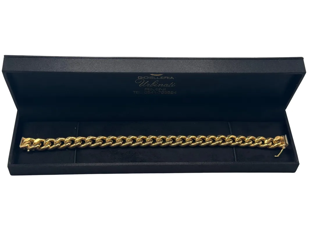 Bracelet vintage en or jaune 18 carats sold by 58 Facettes