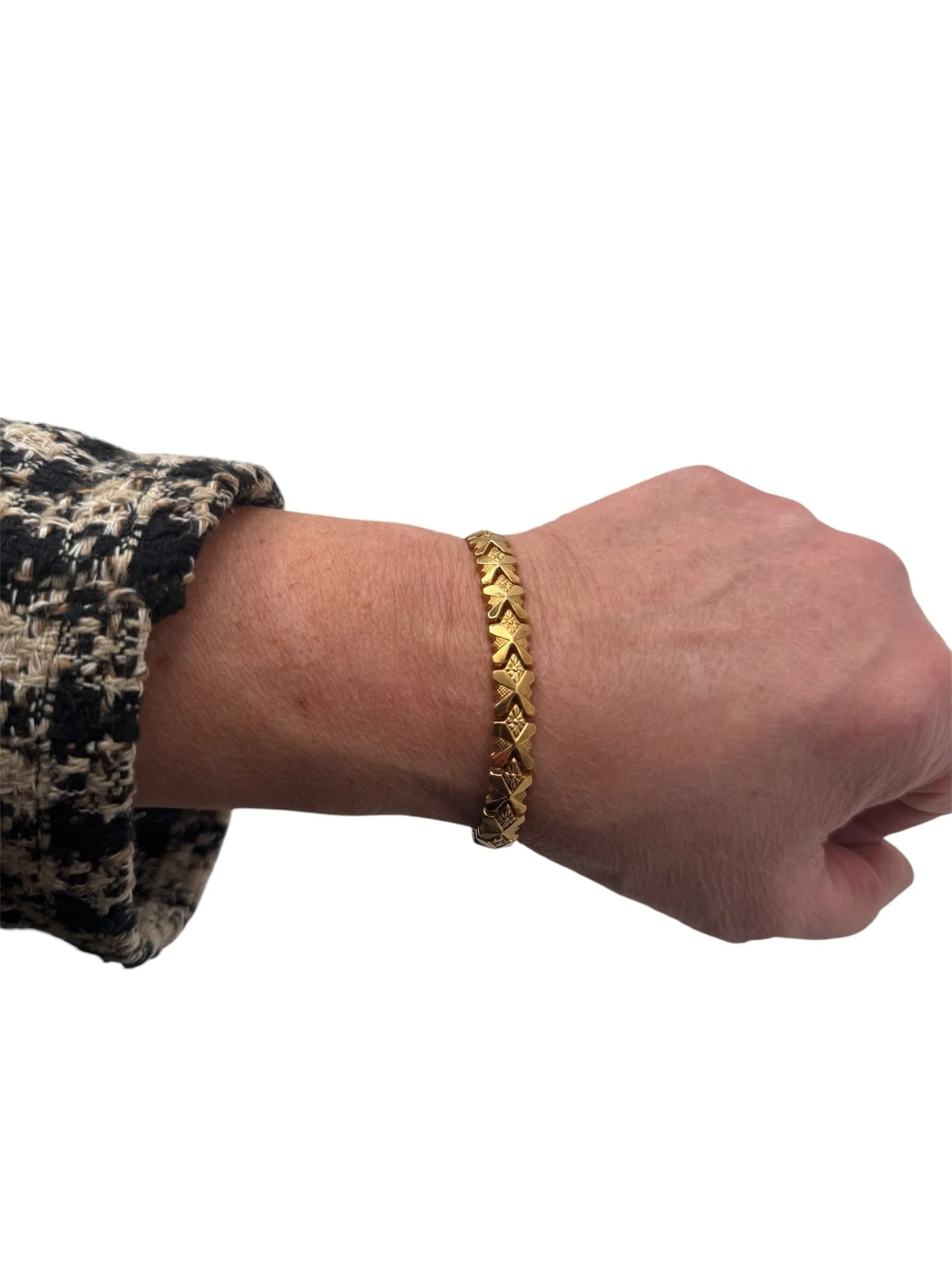 Bracelet en or jaune 18 carats. sold by 58 Facettes product image thumbnail 2