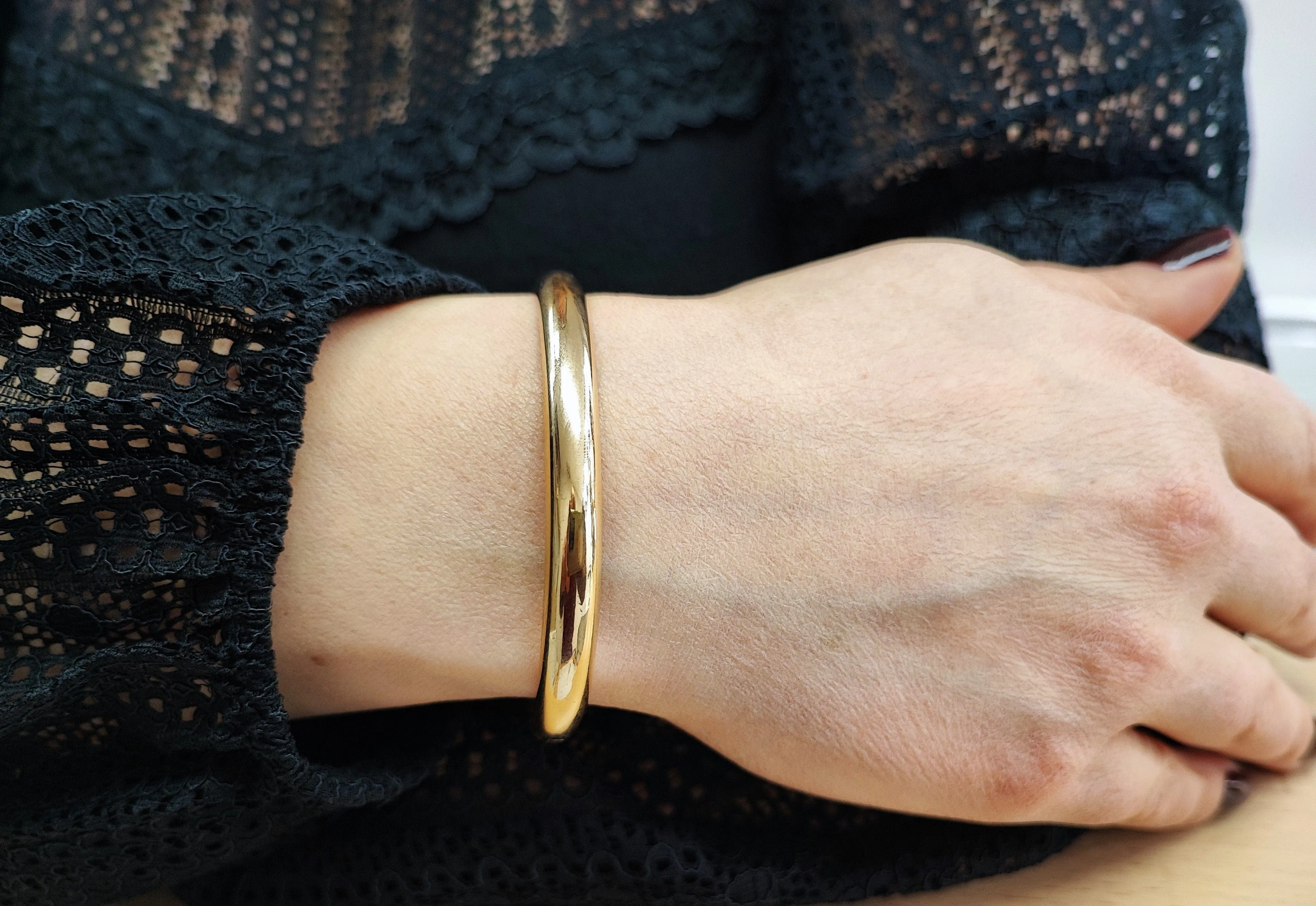 BRACELET JONC OR 18K sold by 58 Facettes product image thumbnail 2