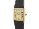 vintage montre must de CARTIER tank 30 mm mecanique vermeil dore en sold by 58 Facettes