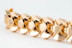 Bracelet tank or jaune sold by 58 Facettes