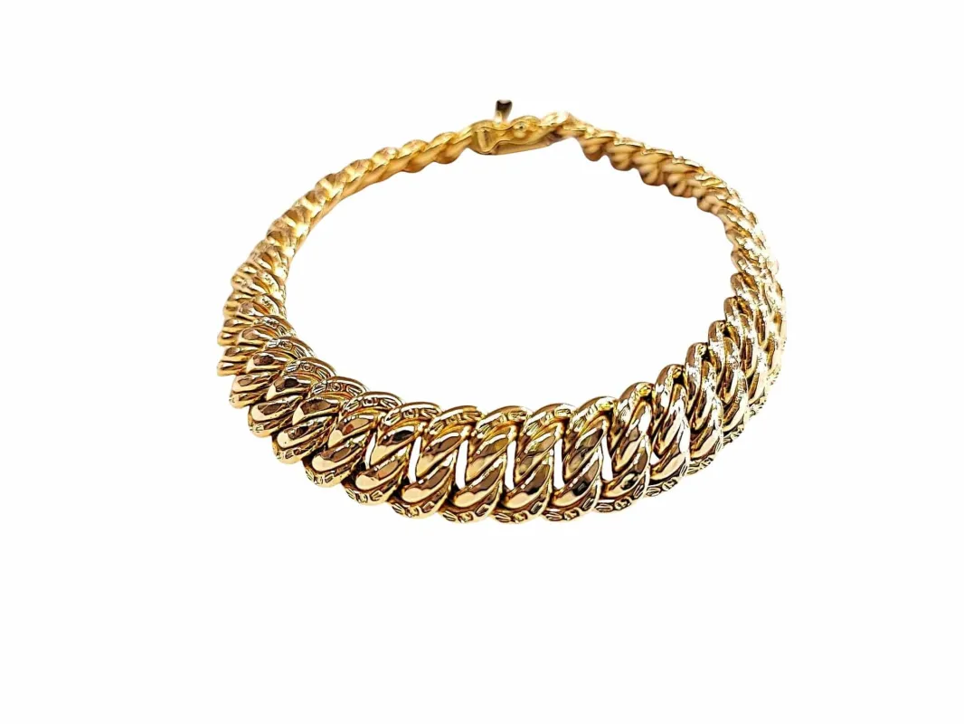 Bracelet maille américaine sold by 58 Facettes