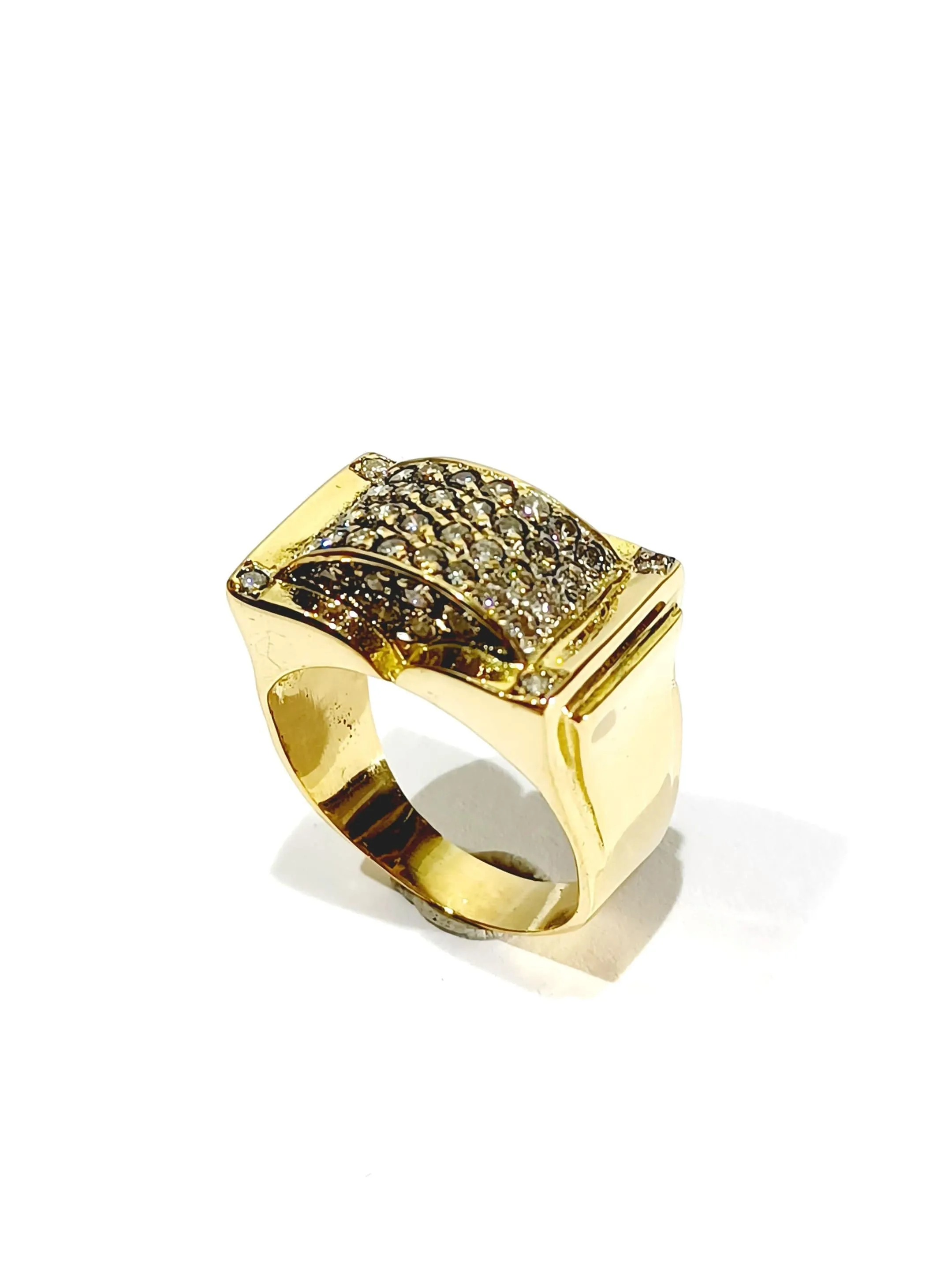 Bague or pavage 44 diamants sold by 58 Facettes product image thumbnail 4