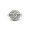 Bague - Or blanc et diamants sold by 58 Facettes