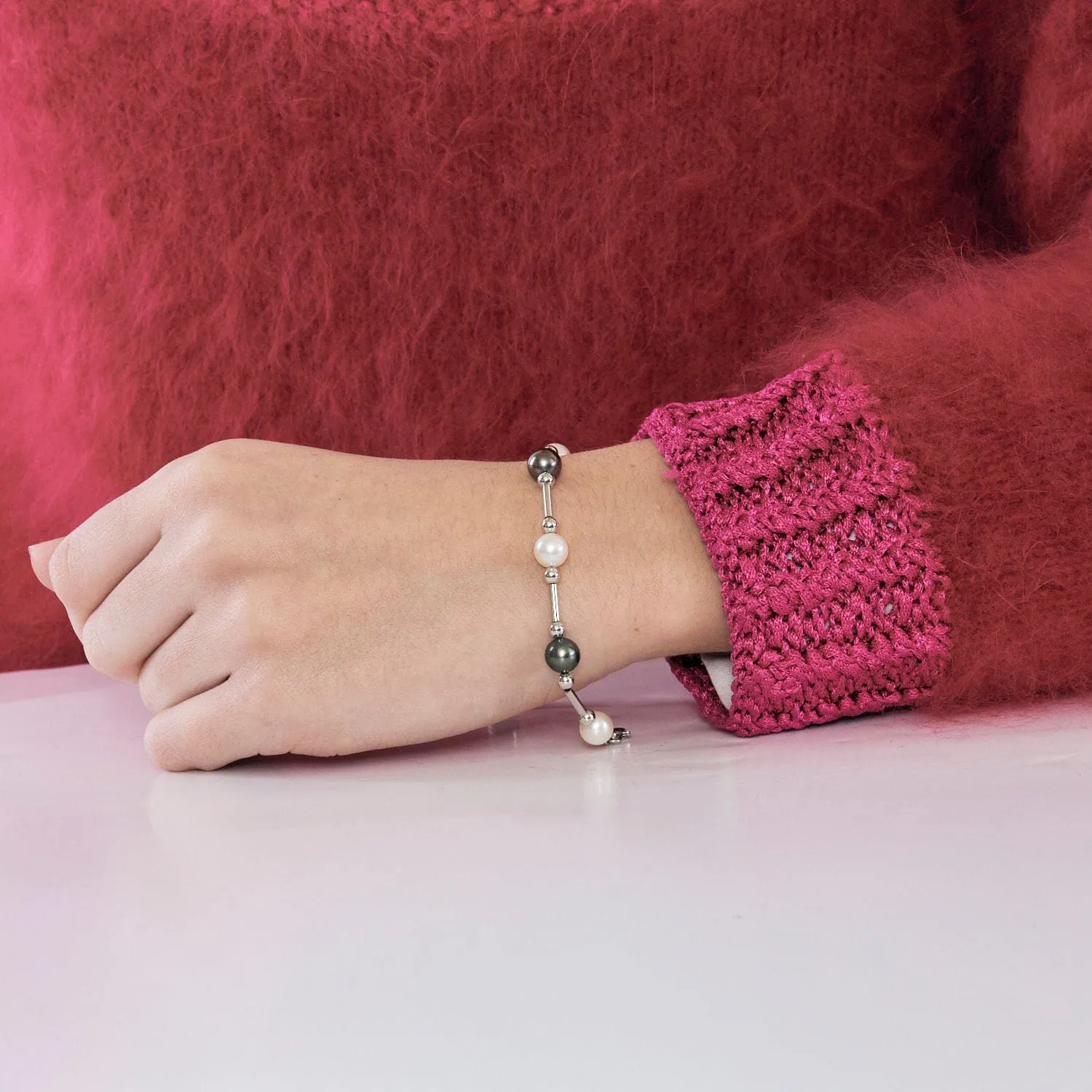 Perles de Culture et D'Akoya en or blanc sold by 58 Facettes product image thumbnail 2