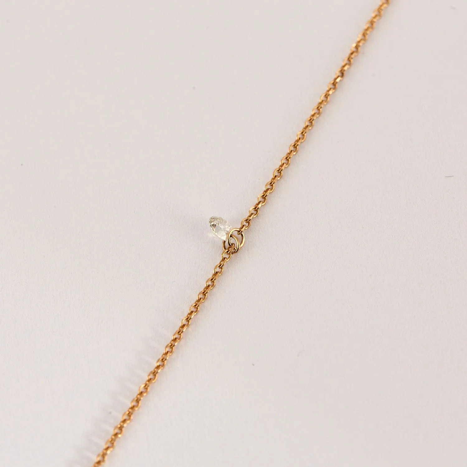 BRACELET OU DIAMANT ROSE 0,10ct sold by 58 Facettes product image thumbnail 3