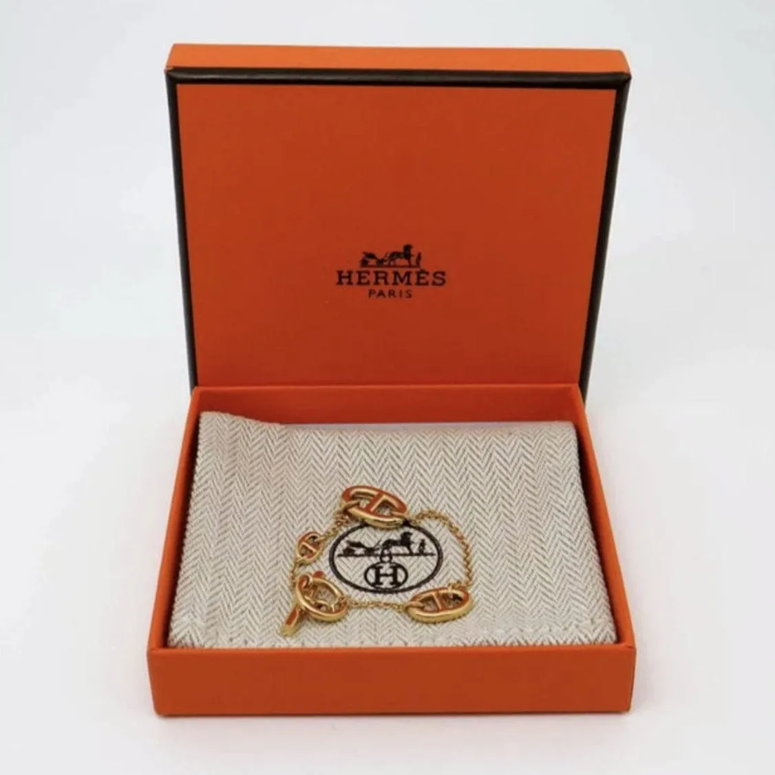 HERMES - Bracelet "Farandole" Or Jaune sold by 58 Facettes product image thumbnail 2