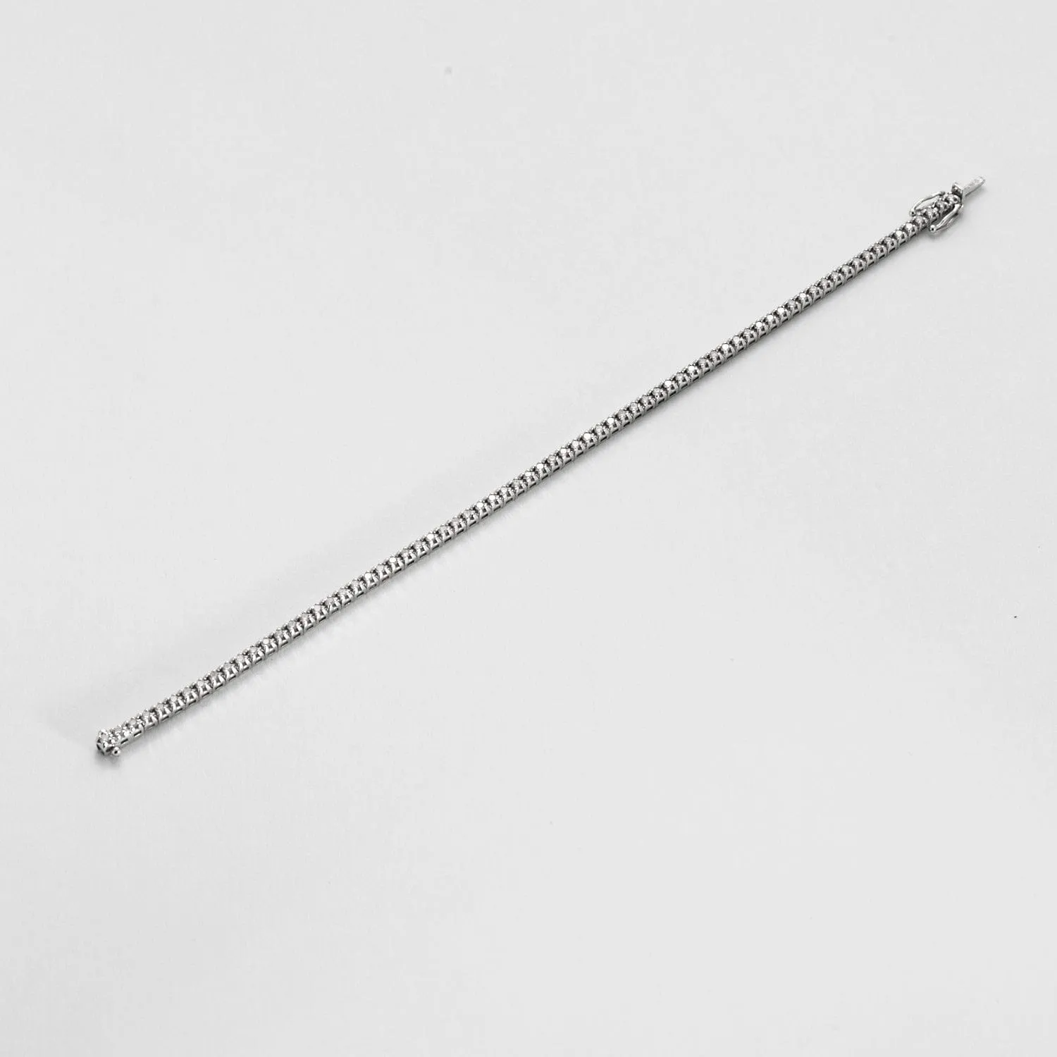 MAUBOUSSIN - Tu es ma rivière d’amour - Bracelet ligne or blanc et diamants sold by 58 Facettes product image thumbnail 4