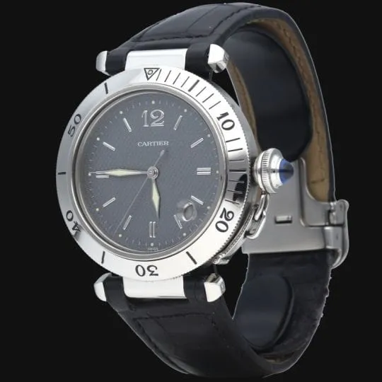 Cartier Pasha Plongeur - Montre automatique homme 38 mm en acier sold by 58 Facettes product image thumbnail 3