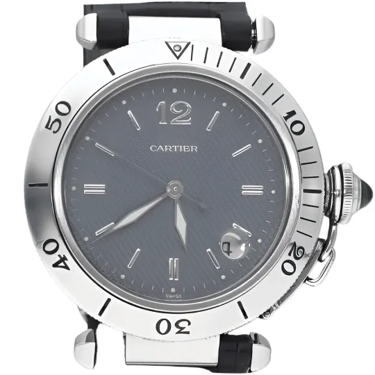 Cartier Pasha Plongeur - Montre automatique homme 38 mm en acier sold by 58 Facettes