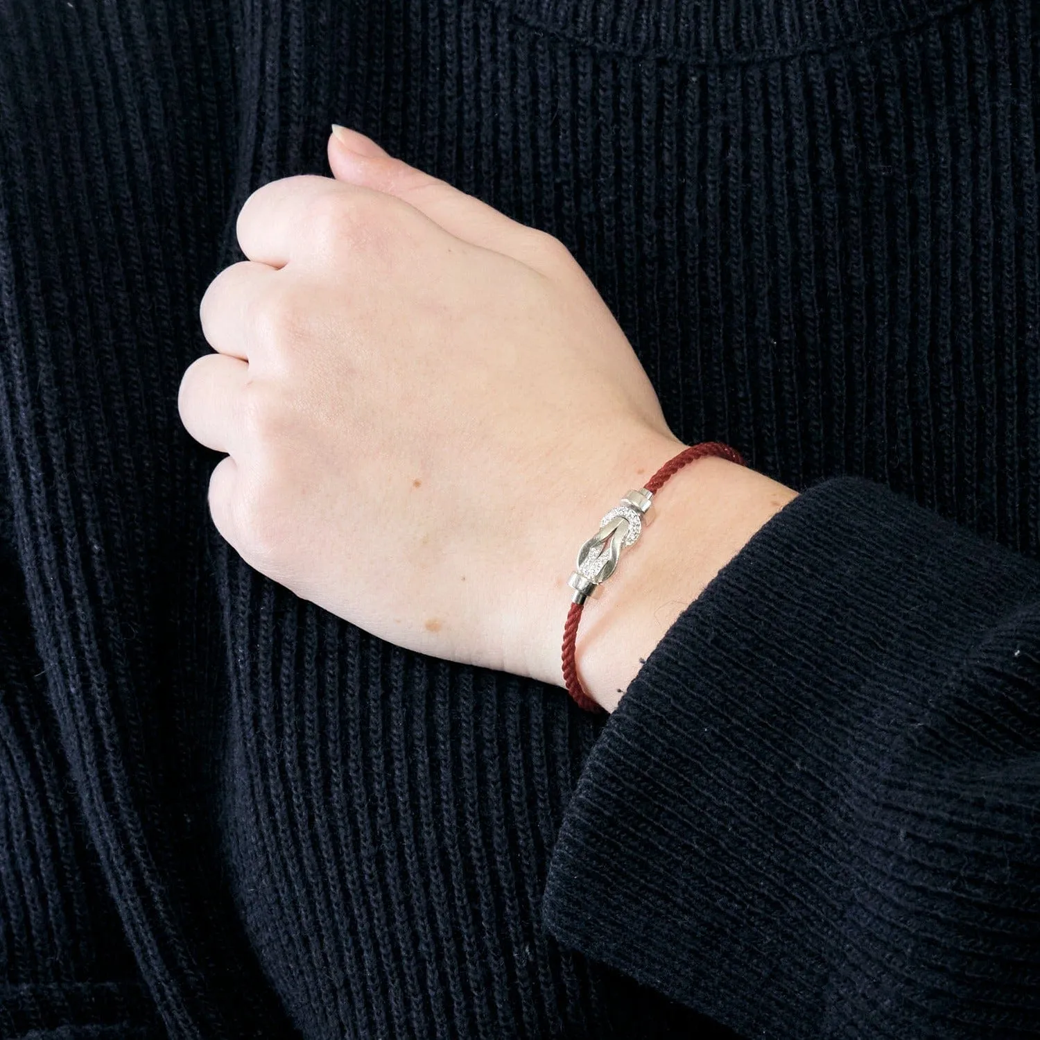 FRED - Chance infinie - Bracelet or blanc et diamants sold by 58 Facettes product image thumbnail 2