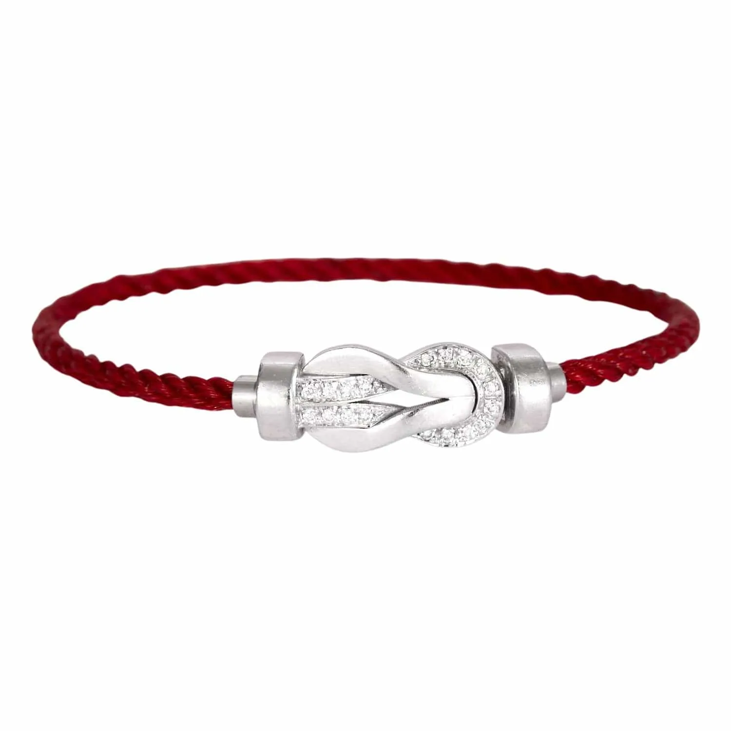 FRED - Chance infinie - Bracelet or blanc et diamants sold by 58 Facettes