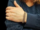 Bracelet or jaune maille américaine sold by 58 Facettes
