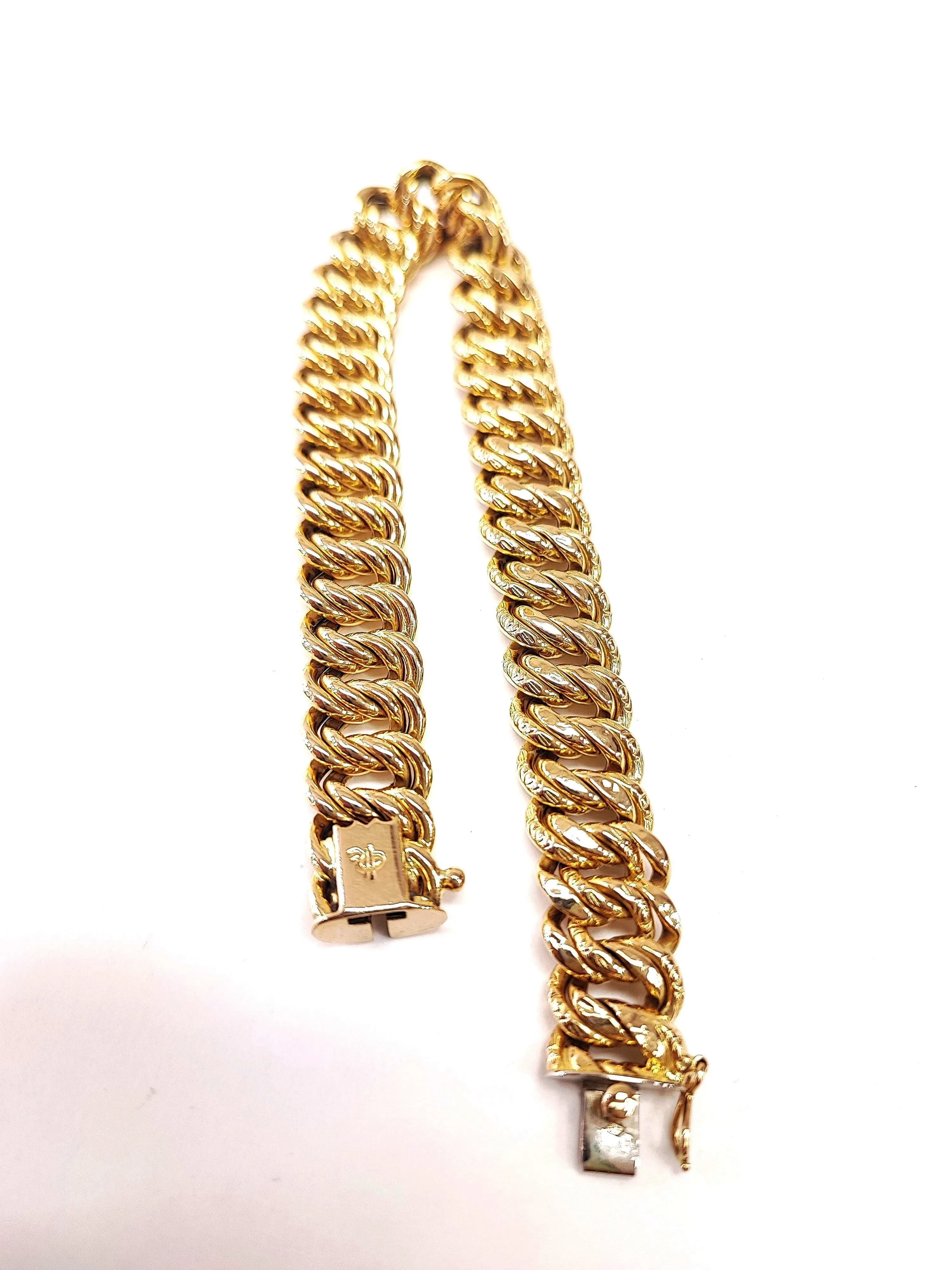 Bracelet or jaune maille américaine sold by 58 Facettes product image thumbnail 5