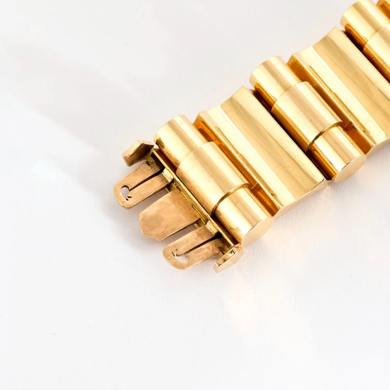 Bracelet Tank Important en or jaune sold by 58 Facettes product image thumbnail 4