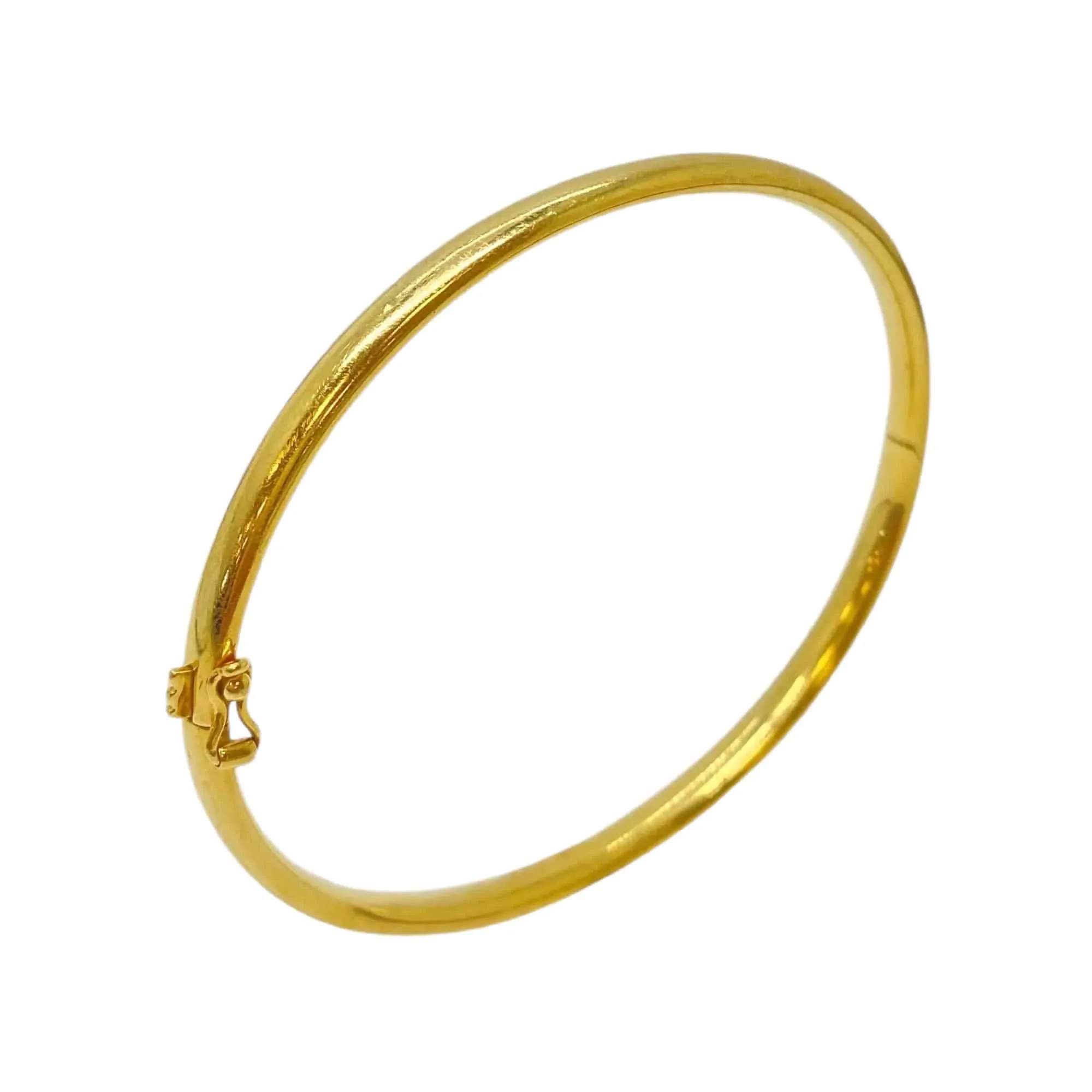 Jonc or ovale à ouverture sold by 58 Facettes