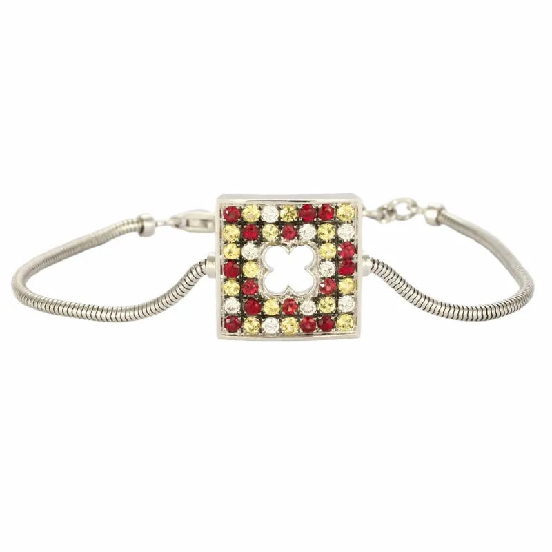 MAUBOUSSIN - Amours Divines - Bracelet or blanc, saphirs sold by 58 Facettes