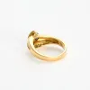 Bague or jaune, saphir et diamants sold by 58 Facettes