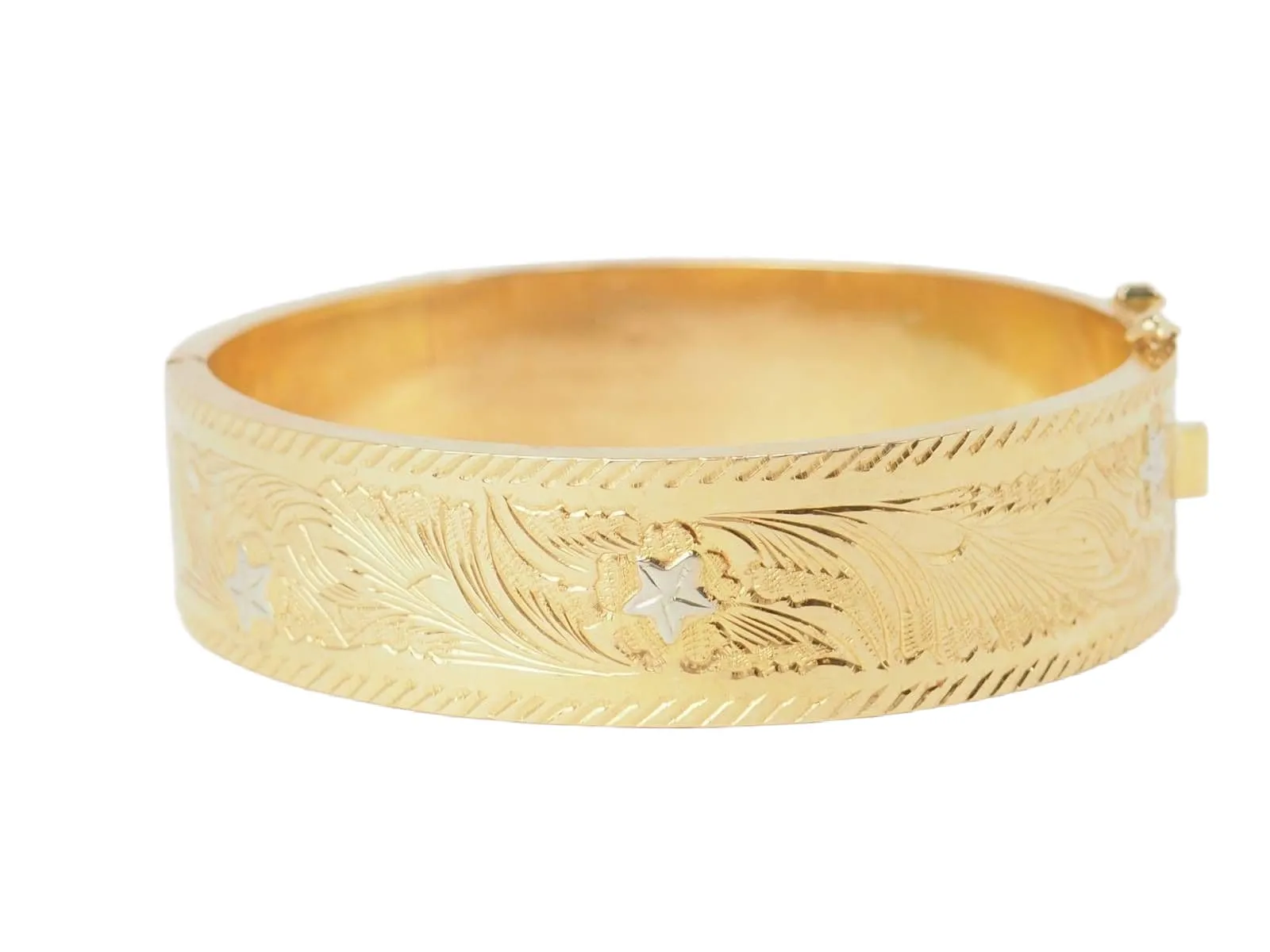 Bracelet esclave en or jaune sold by 58 Facettes