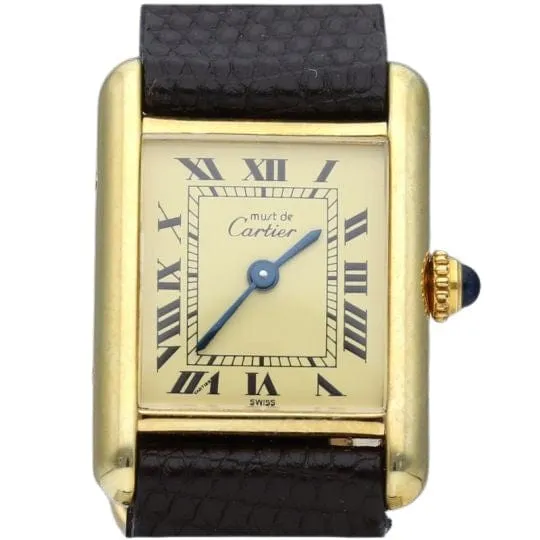 Cartier Montre Tank Vermeil sold by 58 Facettes