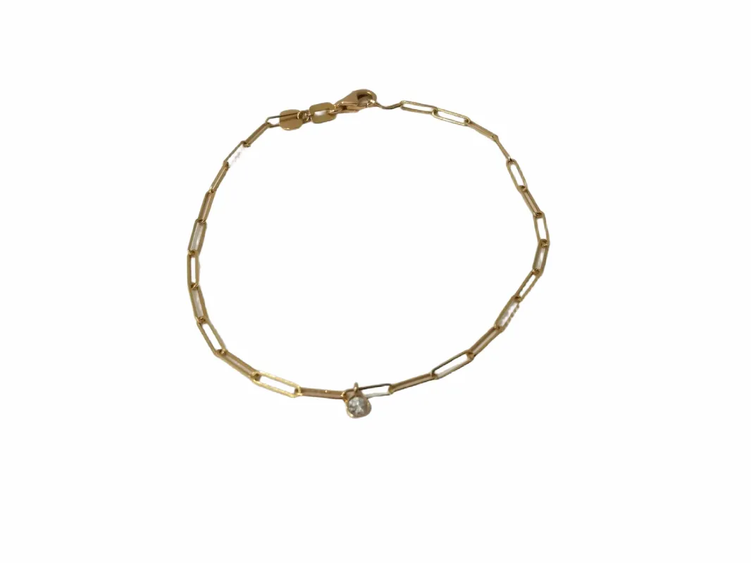 Bracelet Diamant Or Rose sold by 58 Facettes