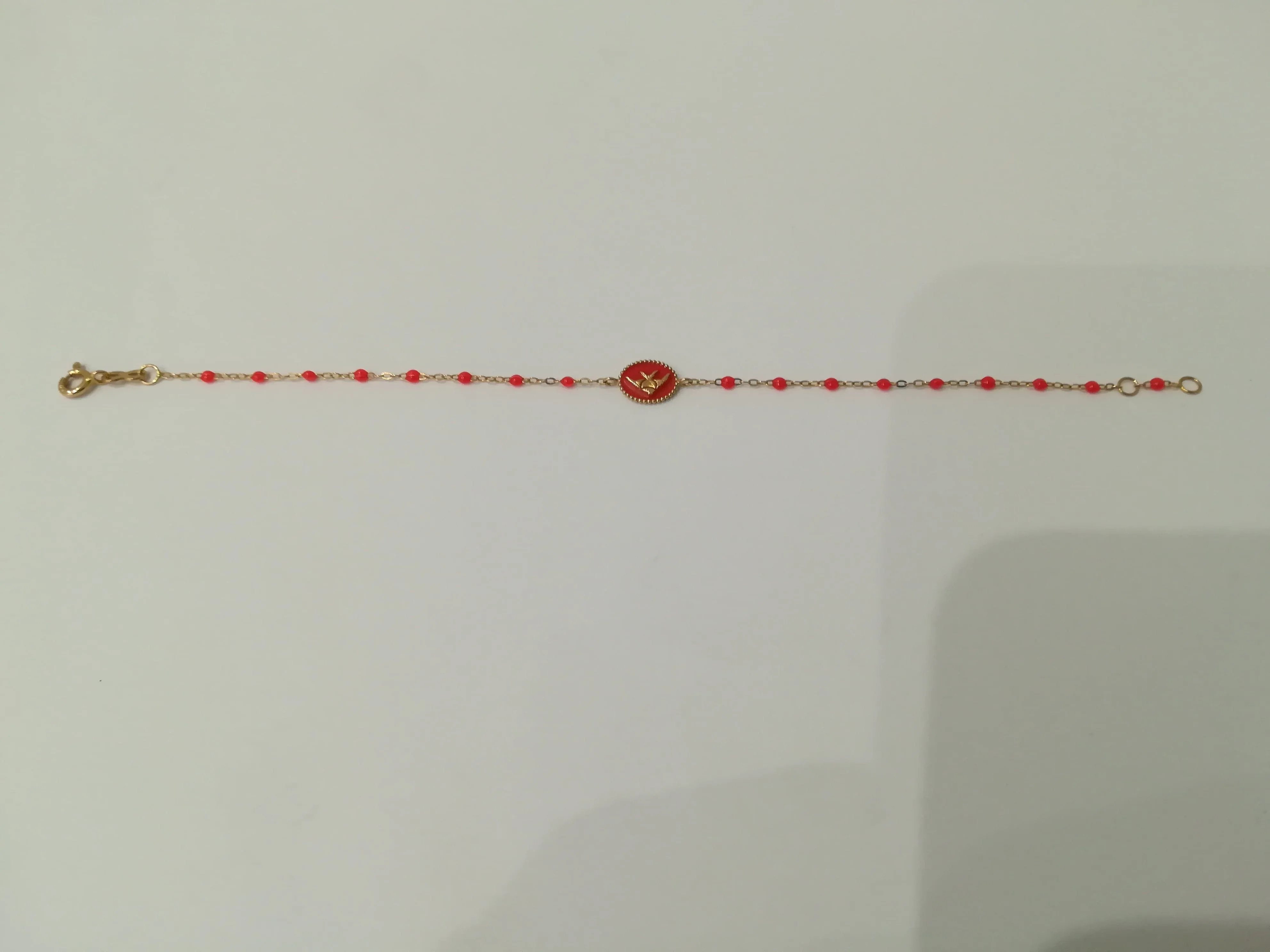 Gigi Clozeau - Bracelet Poisson Ange en or rose et perles sold by 58 Facettes product image thumbnail 3