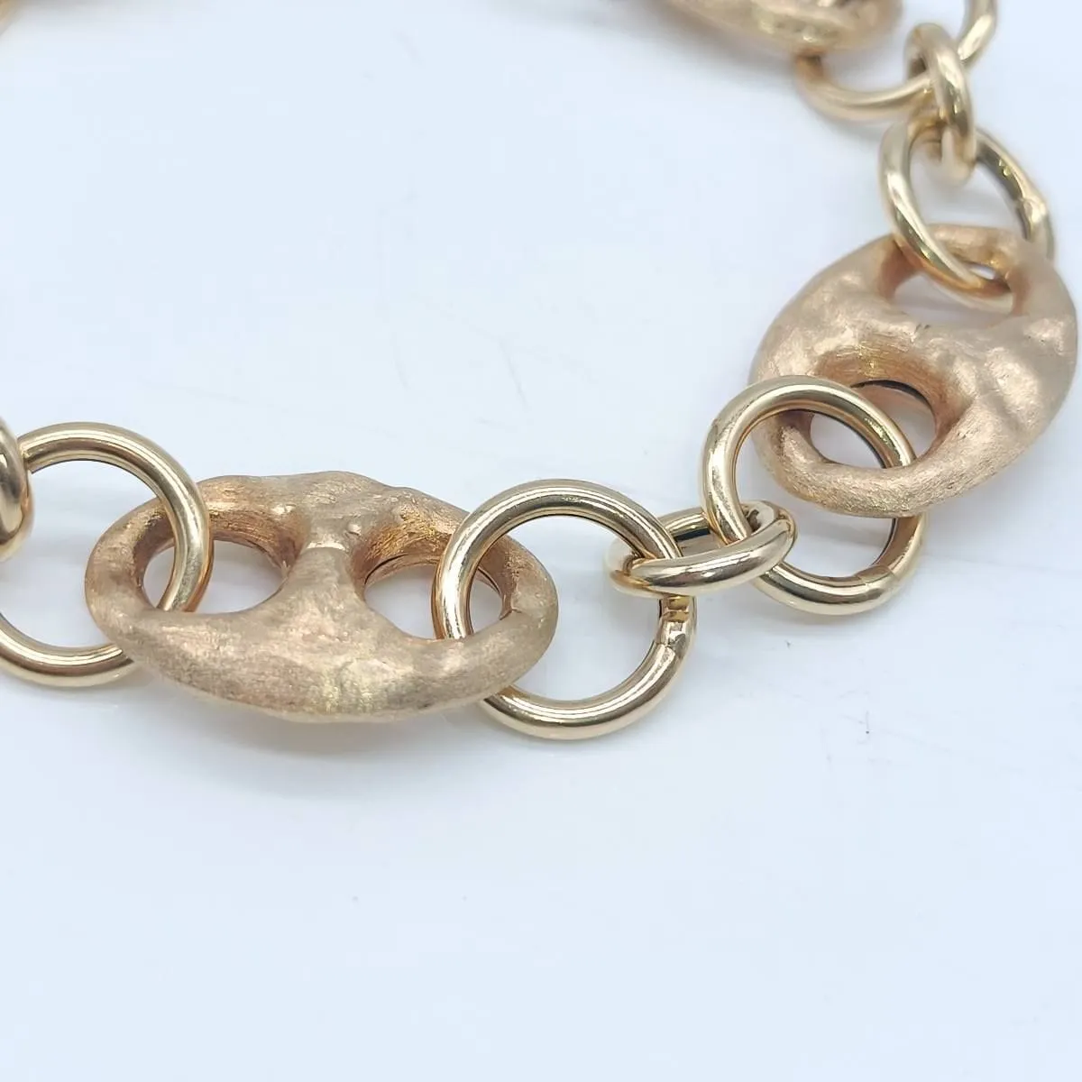 Bracelet gourmette en or jaune sold by 58 Facettes product image thumbnail 2