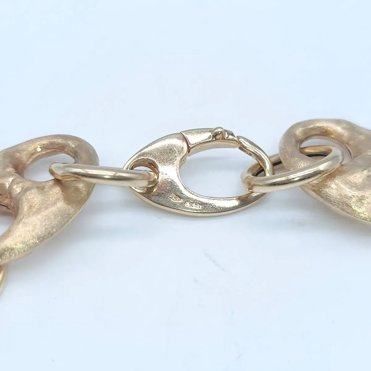 Bracelet gourmette en or jaune sold by 58 Facettes product image thumbnail 3