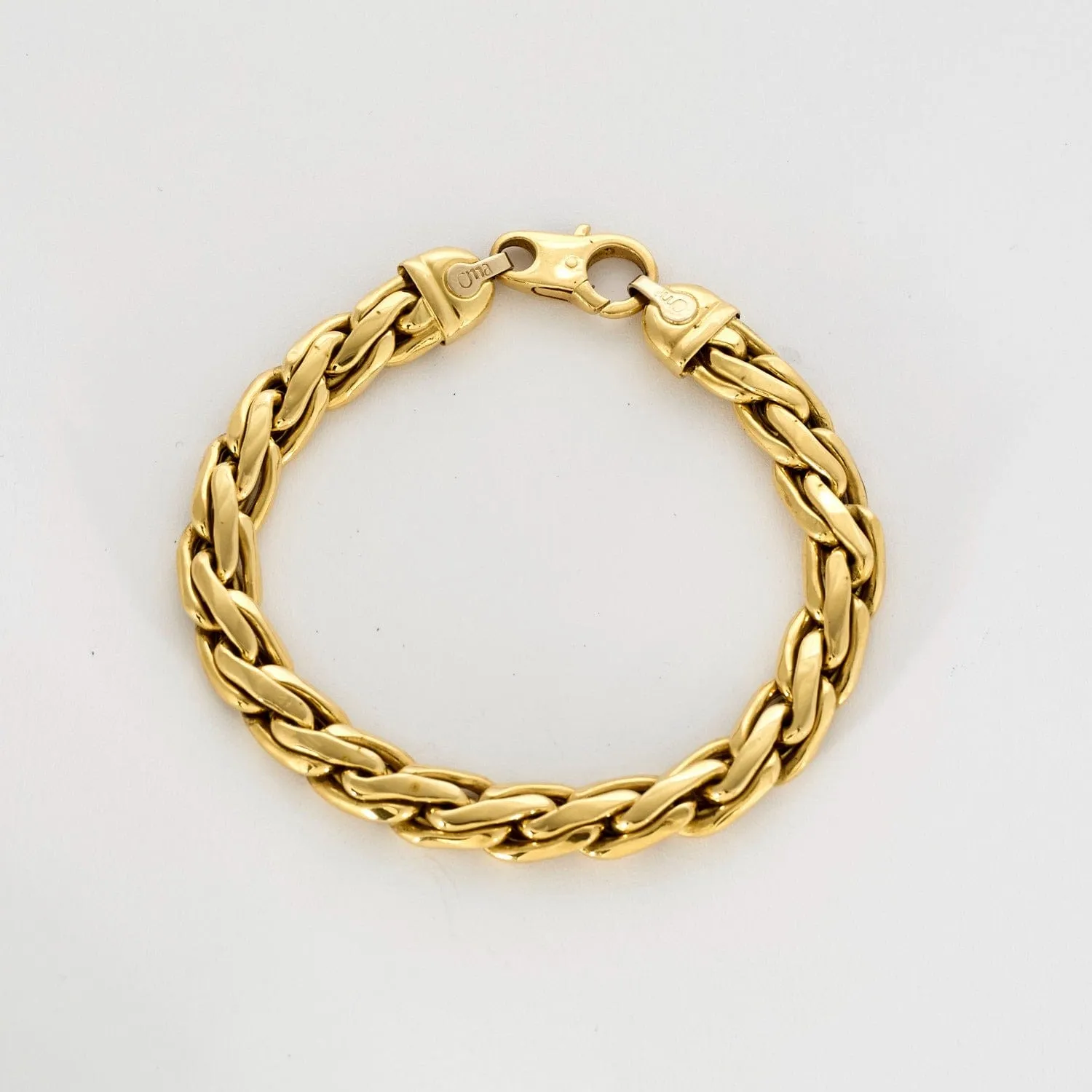 Bracelet en or jaune sold by 58 Facettes product image thumbnail 3