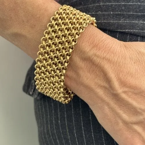 Bracelet à bande sold by 58 Facettes product image thumbnail 2