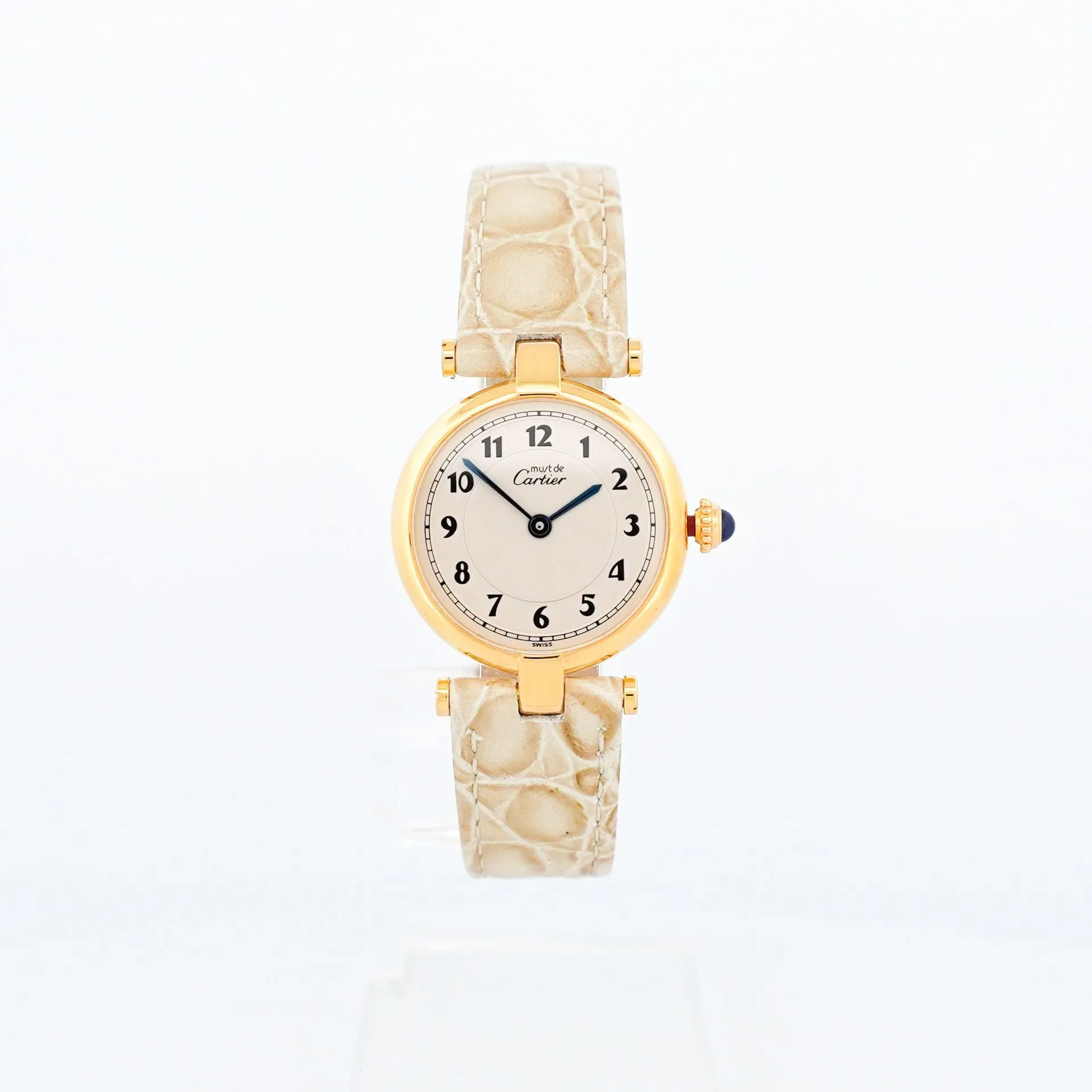 CARTIER - Montre Must Vendôme - Cadran breguet ivoire - SM sold by 58 Facettes product image thumbnail 3