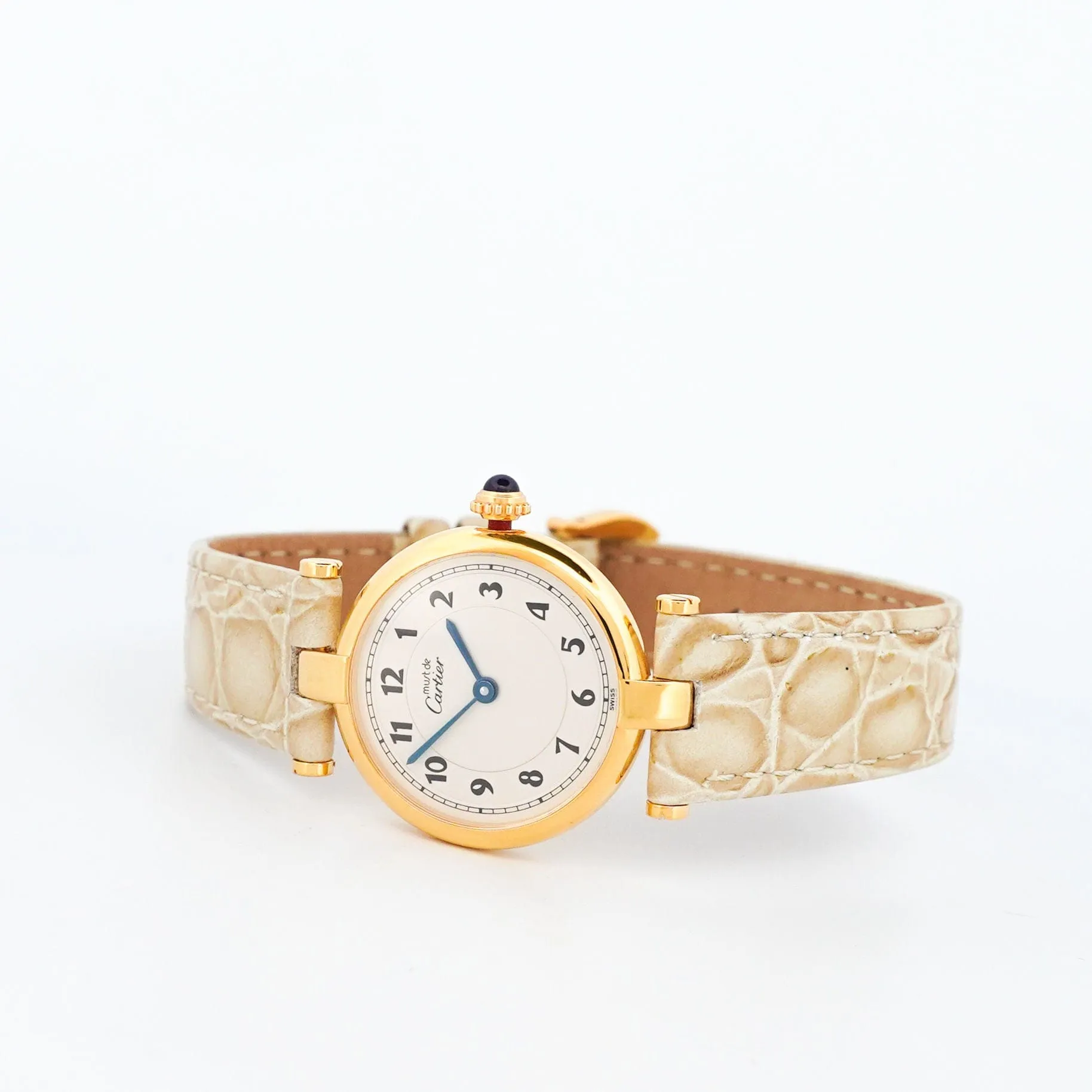 CARTIER - Montre Must Vendôme - Cadran breguet ivoire - SM sold by 58 Facettes product image thumbnail 4